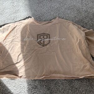 Born Primitive Beige Short Sleeve Tee